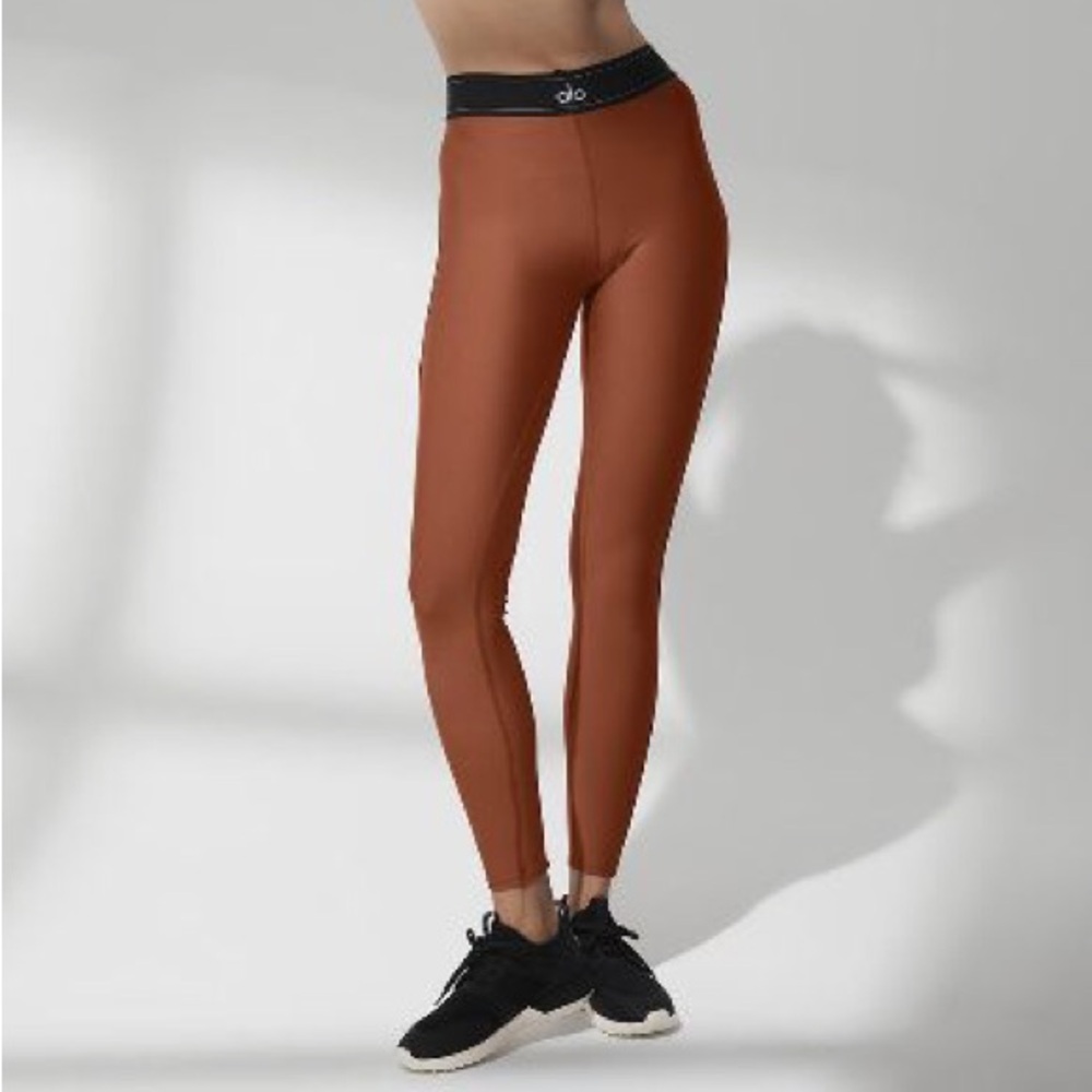 Alo Yoga Airlift High-Waist Suit Up Legging Rust S